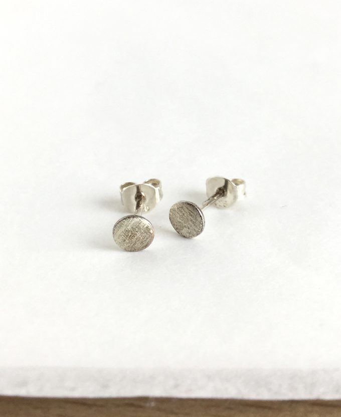 Atelier Vague, earrings confetti - silver