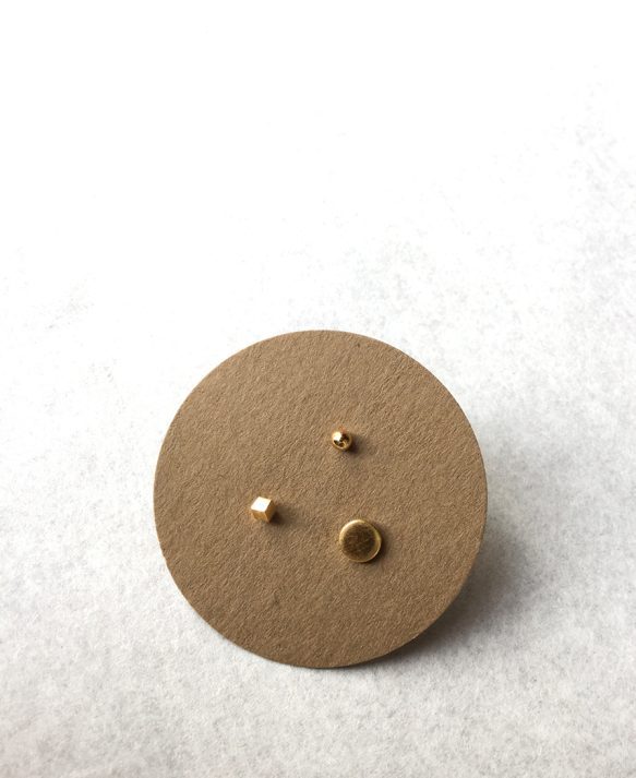 Atelier Vague, earrings mix - goldplated