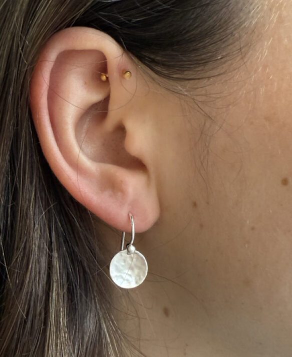 SusiCala, moon earrings S hippies / + colors