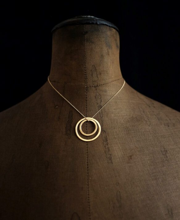 SusiCala, necklace double hoop / + colors