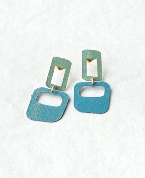 F.L., colored earpins / + colors