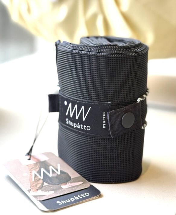 Shupâtto, Mesh bag M / black