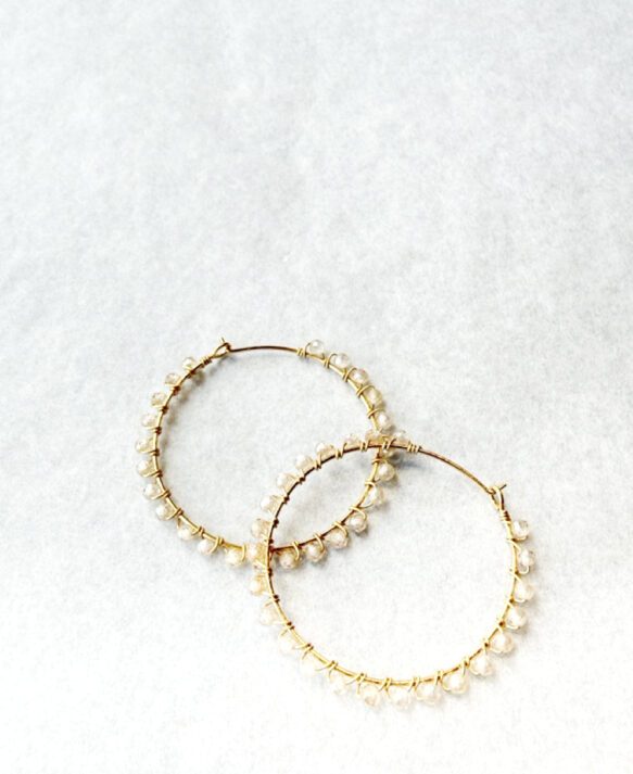 Ibu, earrings cissy - goldplated