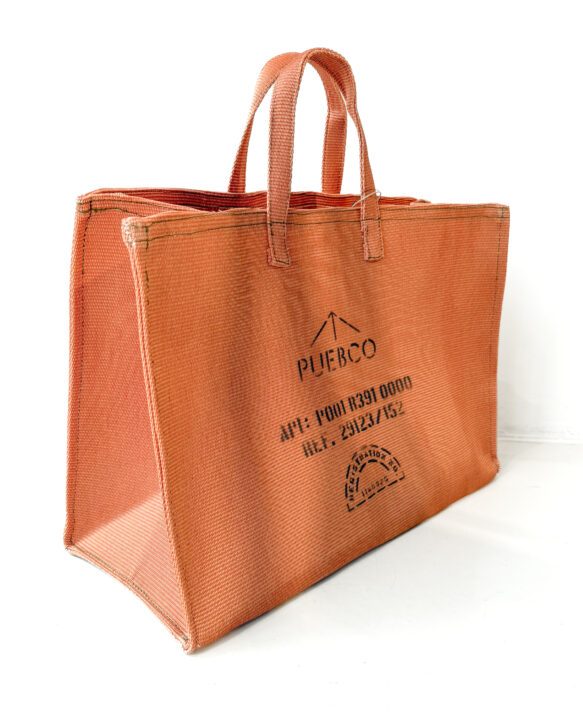 Puebco, flexible container fabric bag / orange