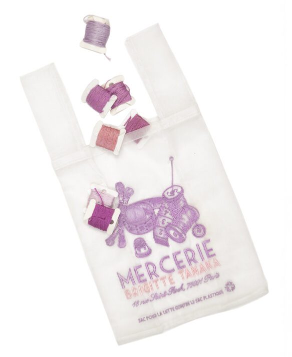 brigitte tanaka, mercerie organza bag
