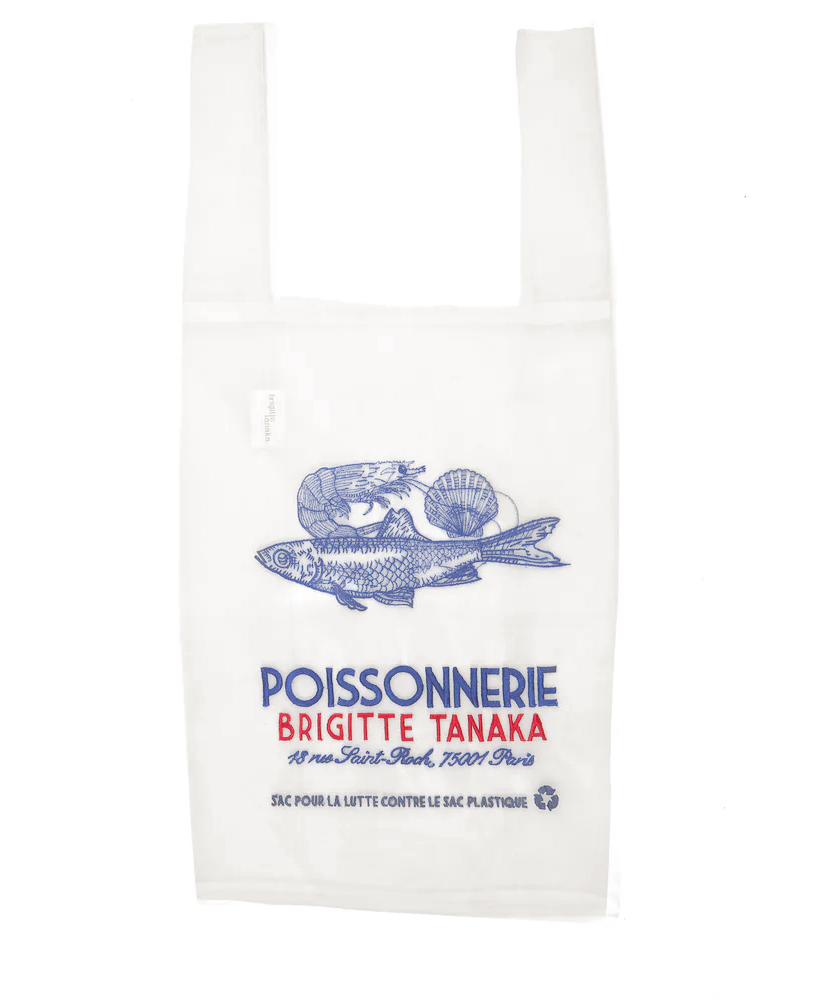 brigitte tanaka, poissonerie organza bag