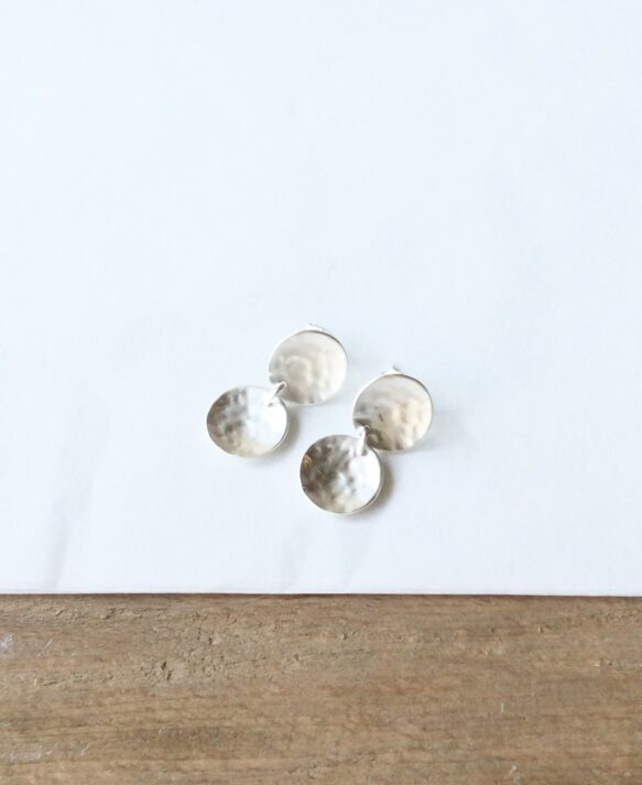susicala, double moon earrings / + colors