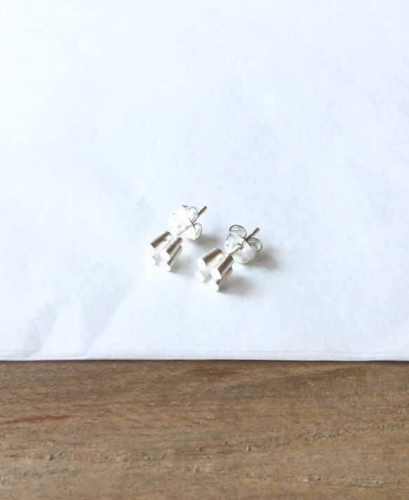 susicala, solitaire earrings / + colors